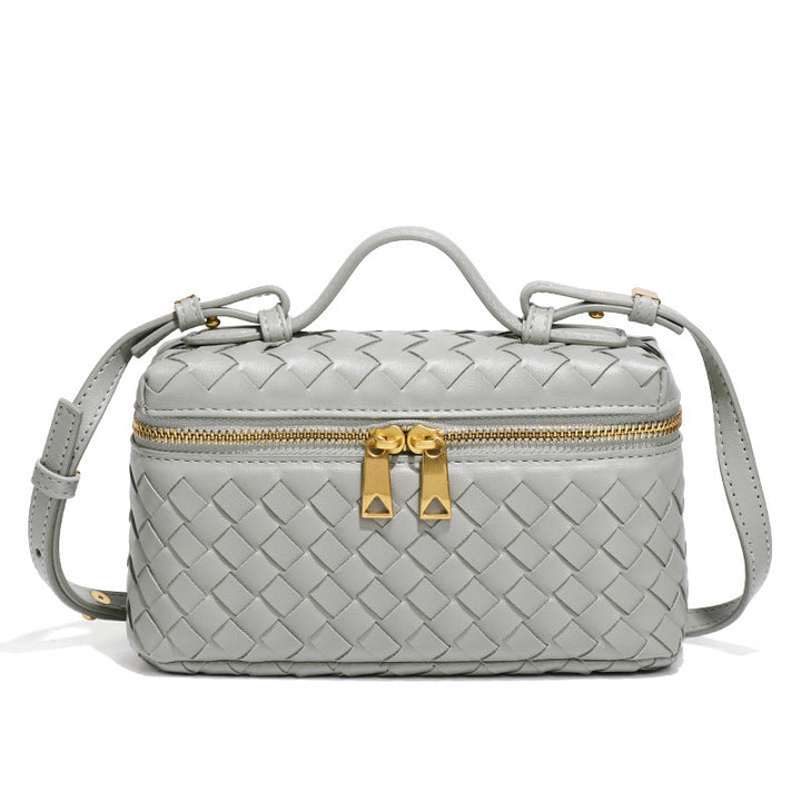 Jade Woven Crossbody Tas