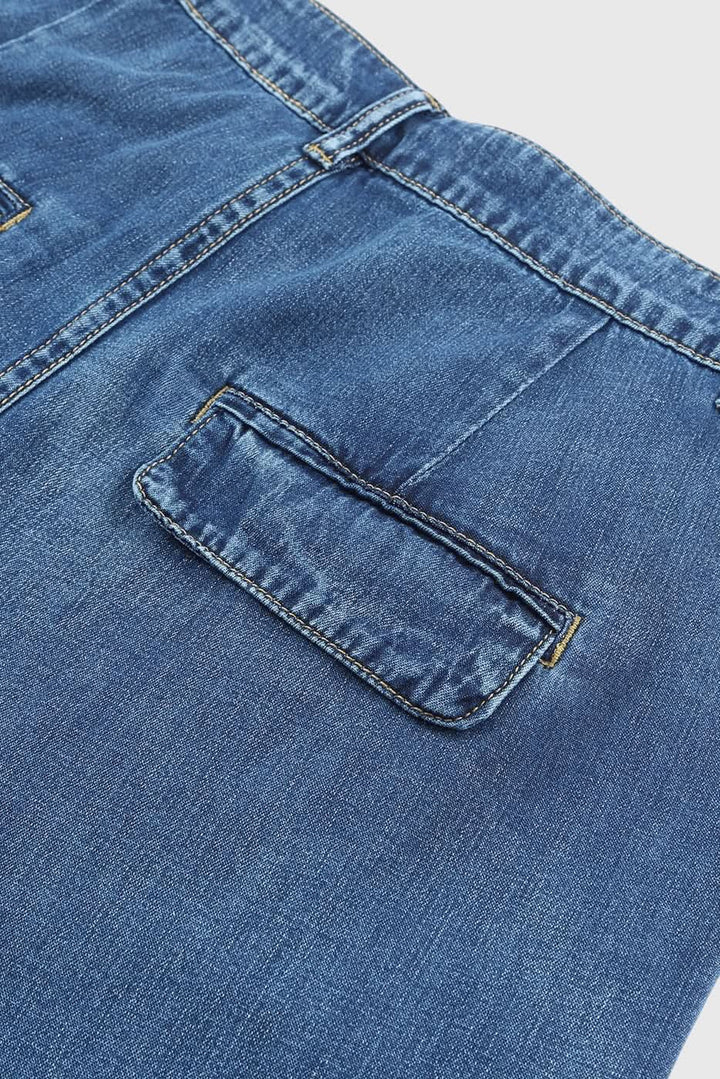 Harper | Wide Leg Denim Pants