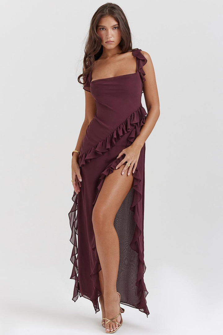 VALENTE® | Maxi Dress with Ruching