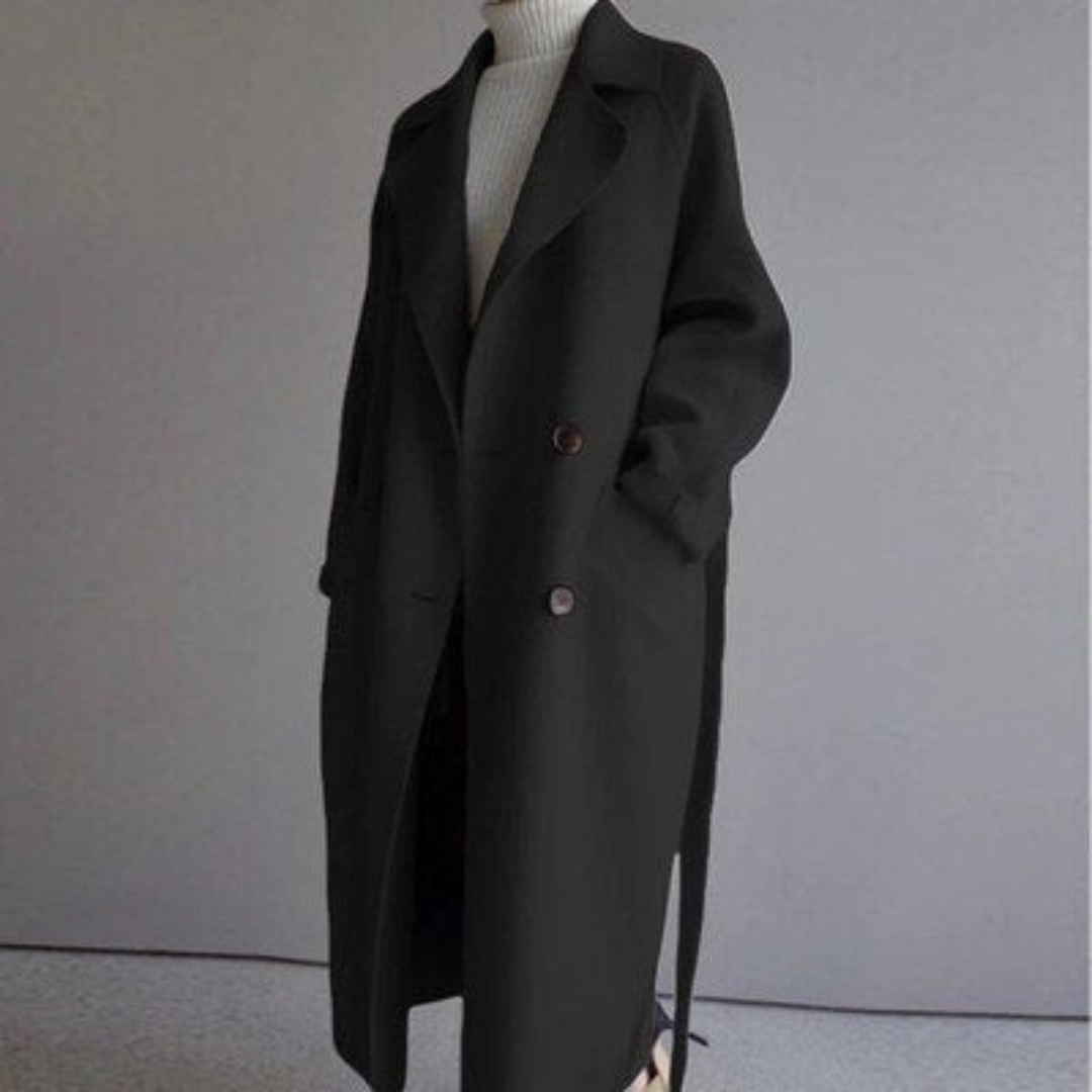 Serena | Elegant Long Coat