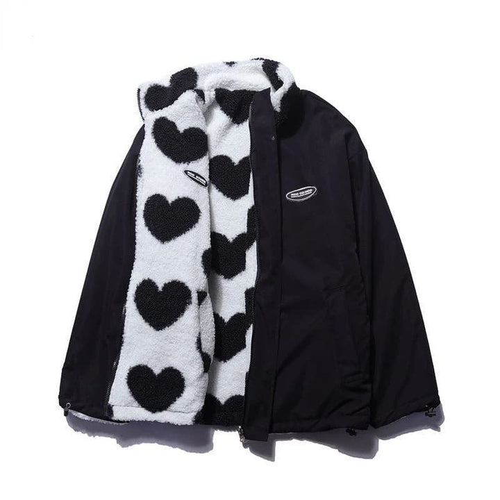 Amora | Reversible Heart Coat