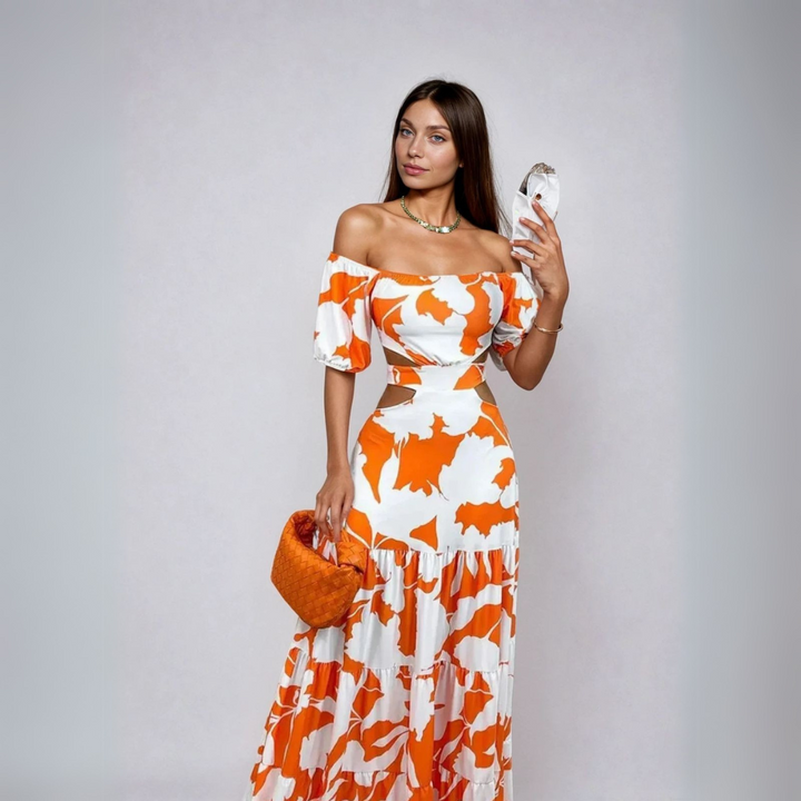 Stella - Long, Fitted Dress Handmade