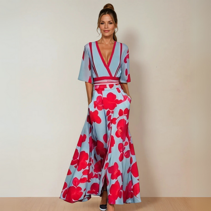 Amara - Timeless Floral Dress