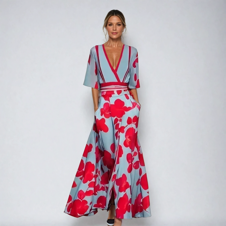 Amara - Timeless Floral Dress