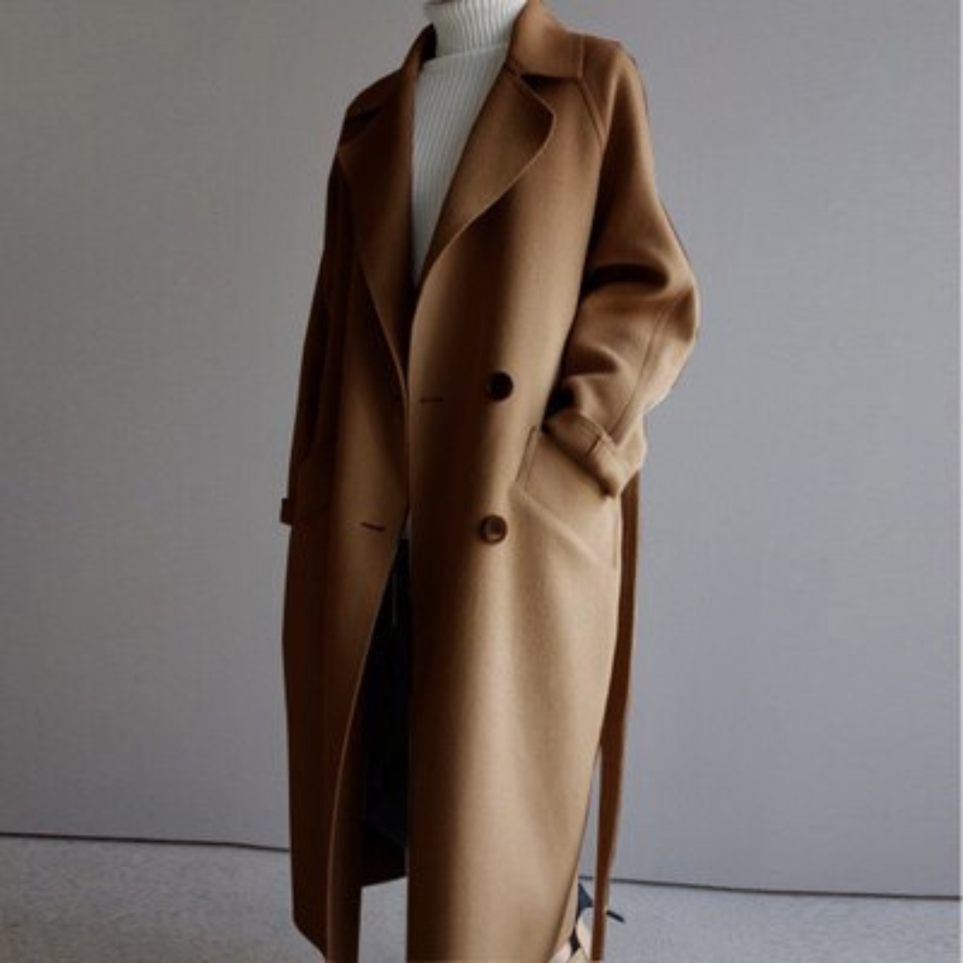 Serena | Elegant Long Coat