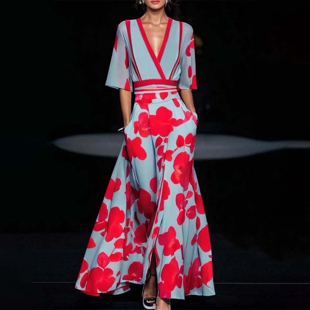 Amara - Timeless Floral Dress