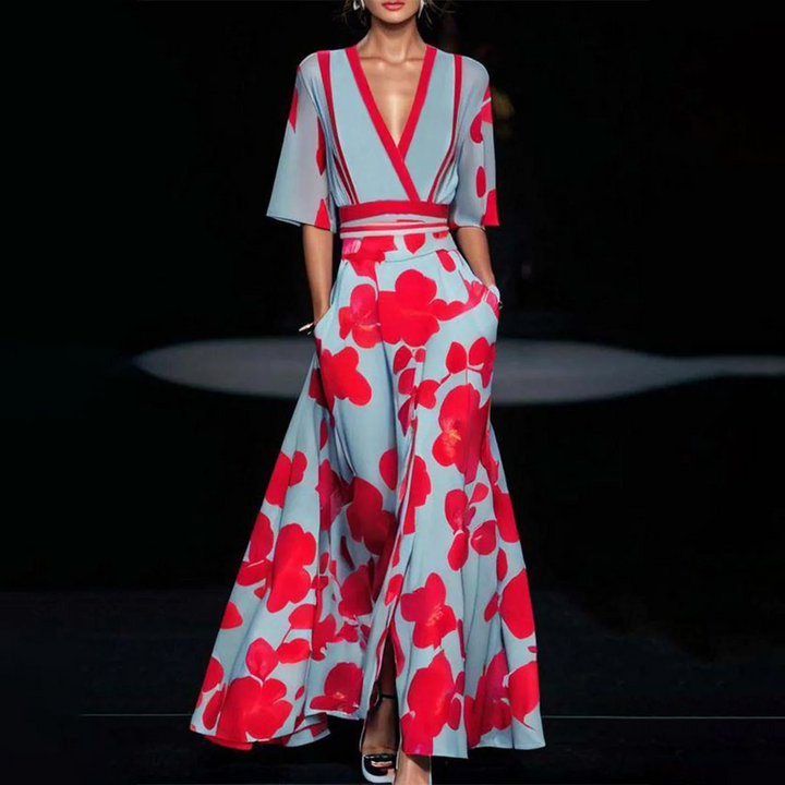 Amara - Timeless Floral Dress