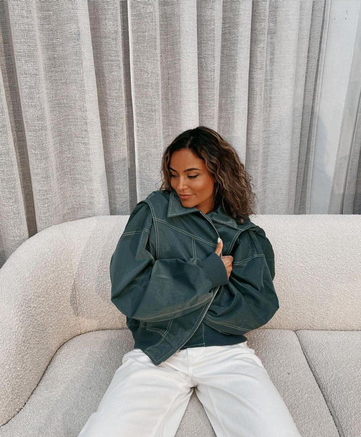 Rosie | Oversized Bomber Jacket