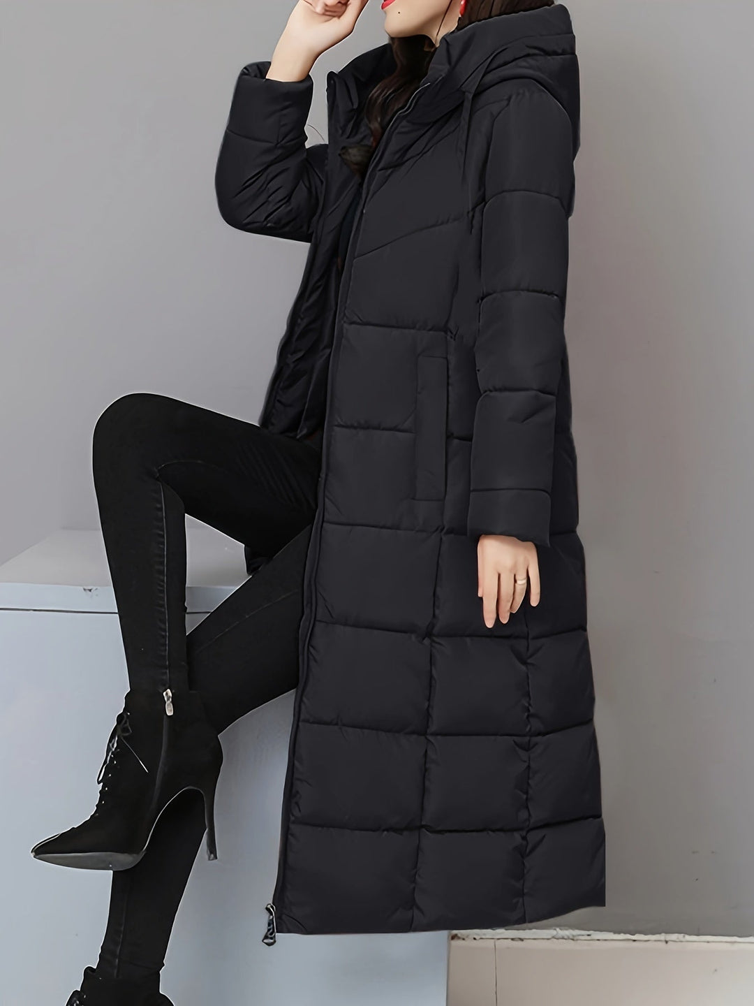 Elowen | Trendy Long Wintercoat