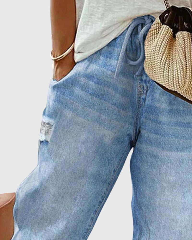 Joyce | Casual Jeans with Pocket