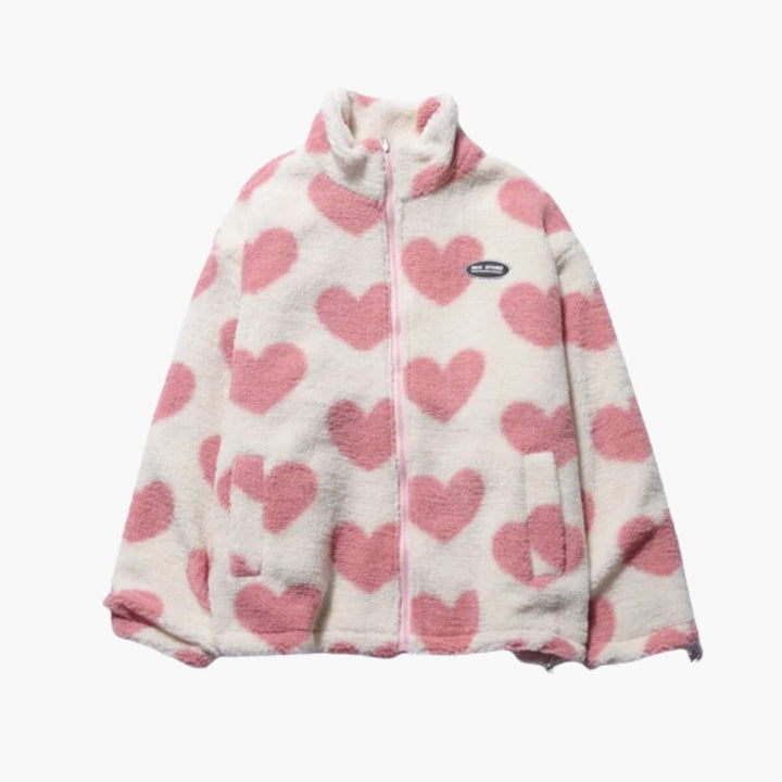 Amora | Reversible Heart Coat