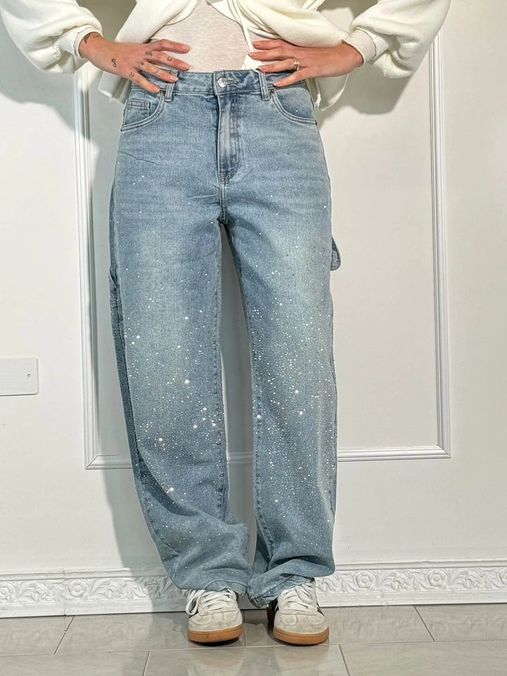 Kelly | Glitter Jeans