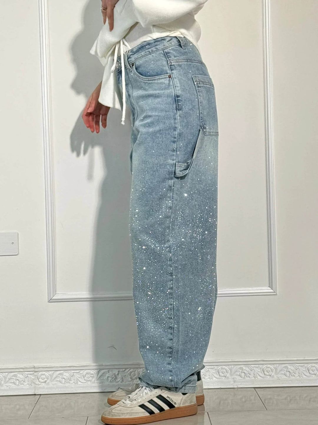 Kelly | Glitter Jeans