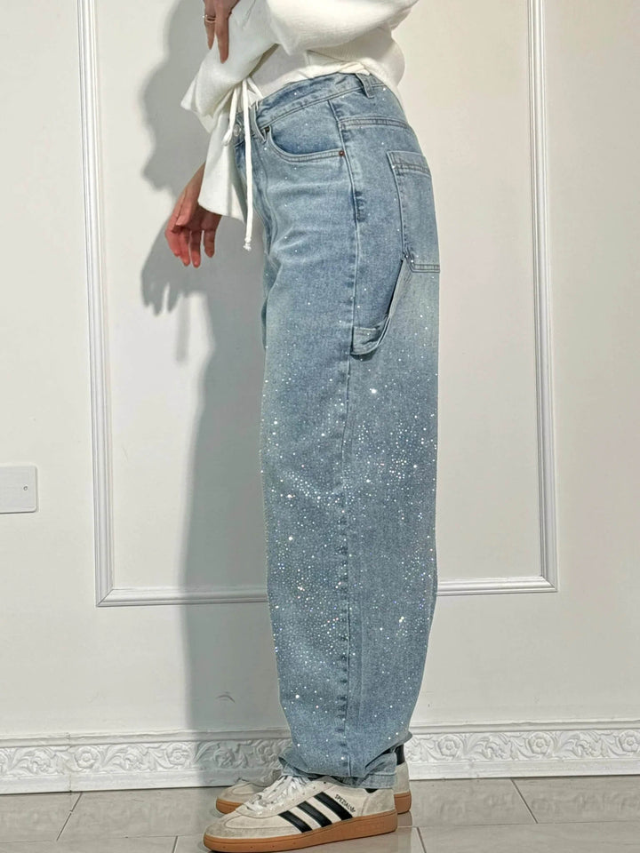 Kelly | Glitter Jeans