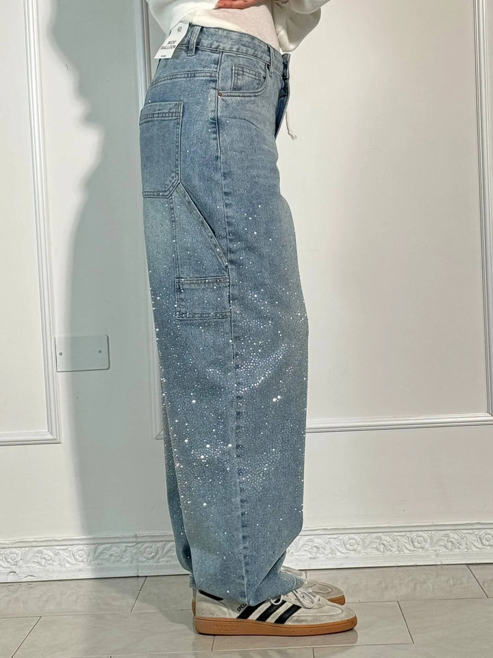 Kelly | Glitter Jeans