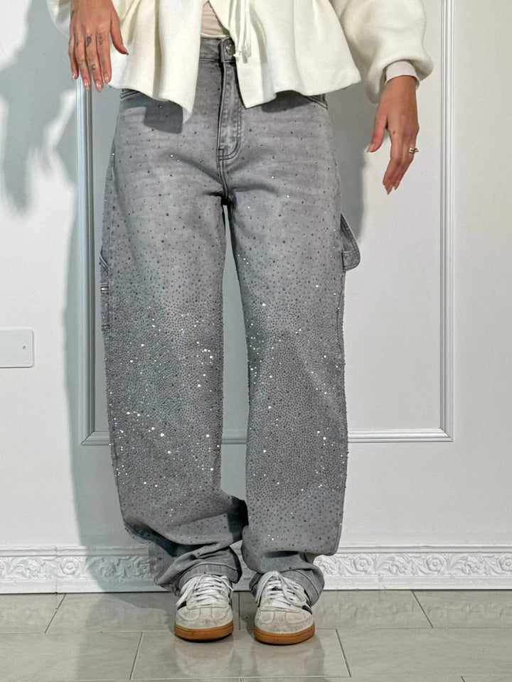 Kelly | Glitter Jeans