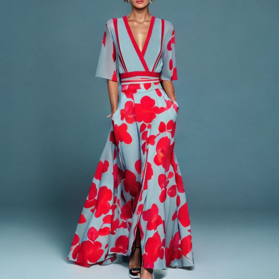 Amara - Timeless Floral Dress