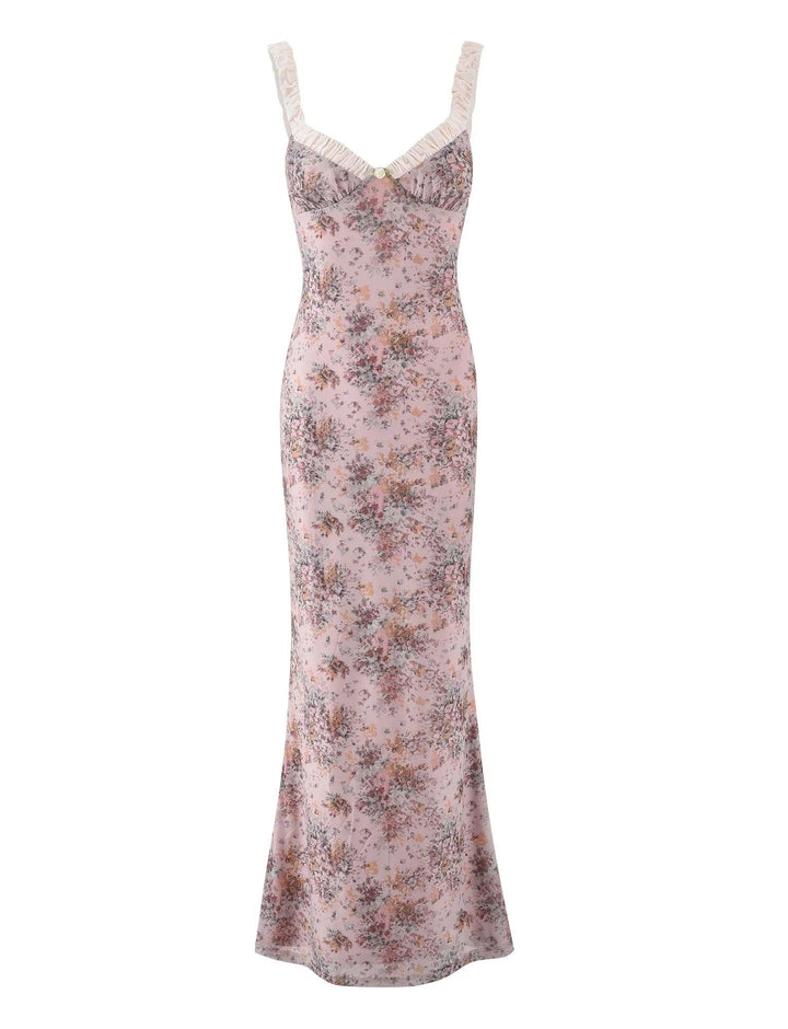 VALENTE® | Pink Camouflage Floral Dress
