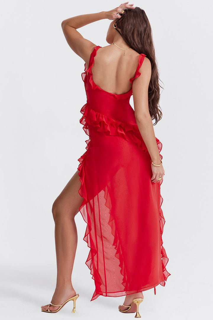 VALENTE® | Maxi Dress with Ruching