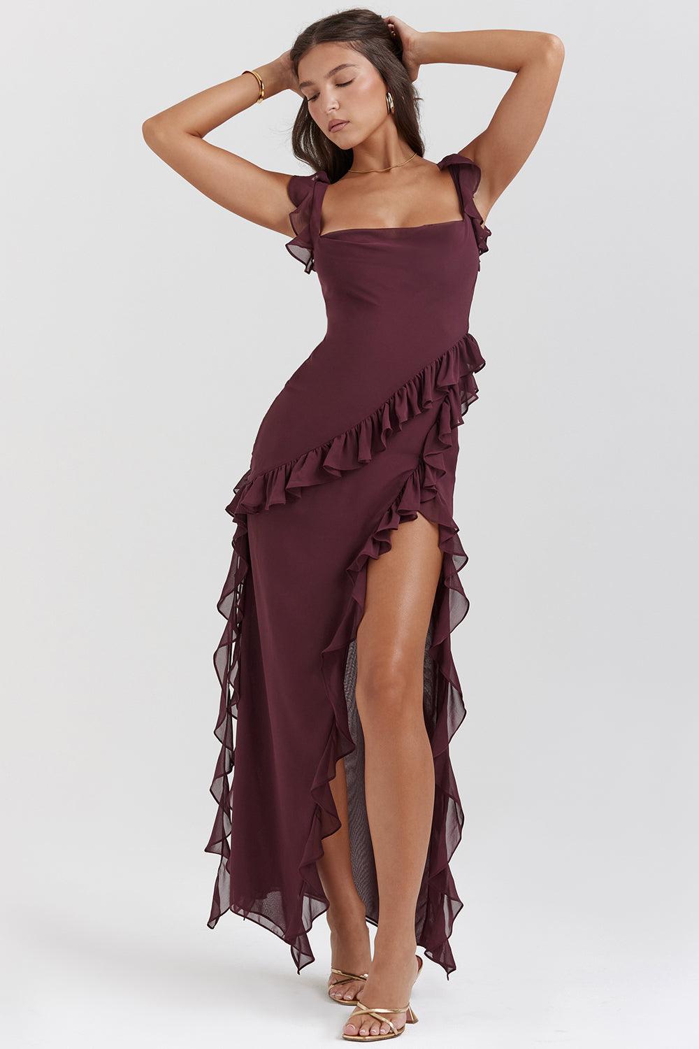 VALENTE® | Maxi Dress with Ruching