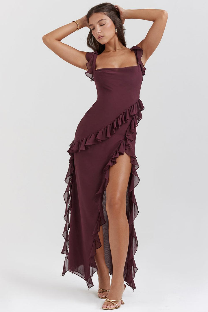 VALENTE® | Maxi Dress with Ruching