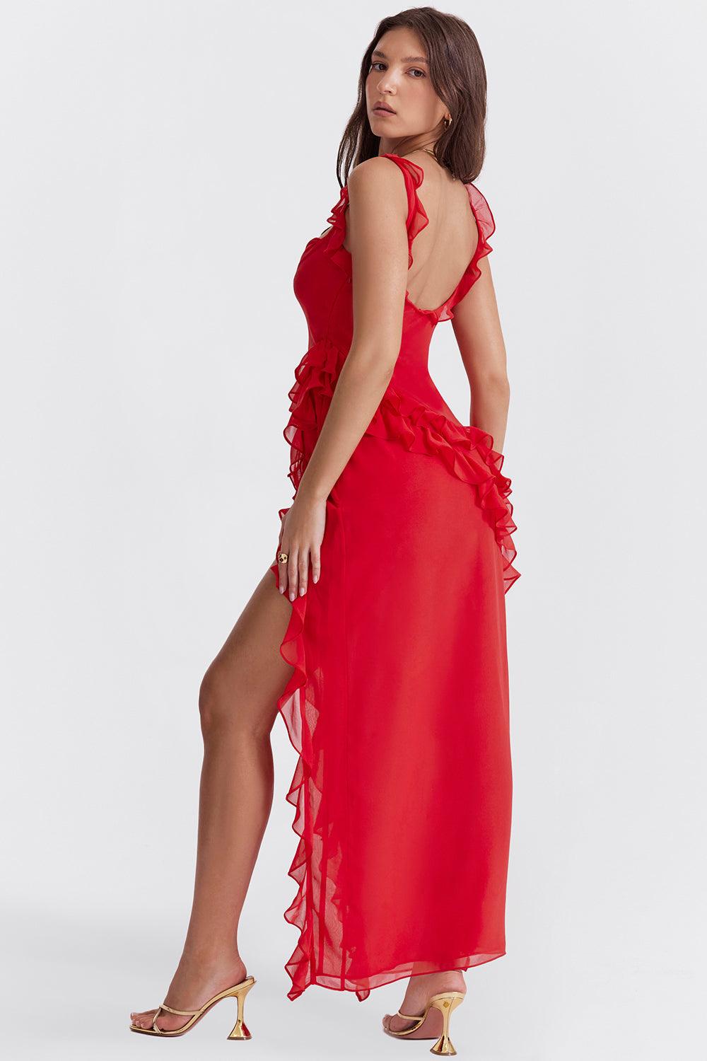 VALENTE® | Maxi Dress with Ruching