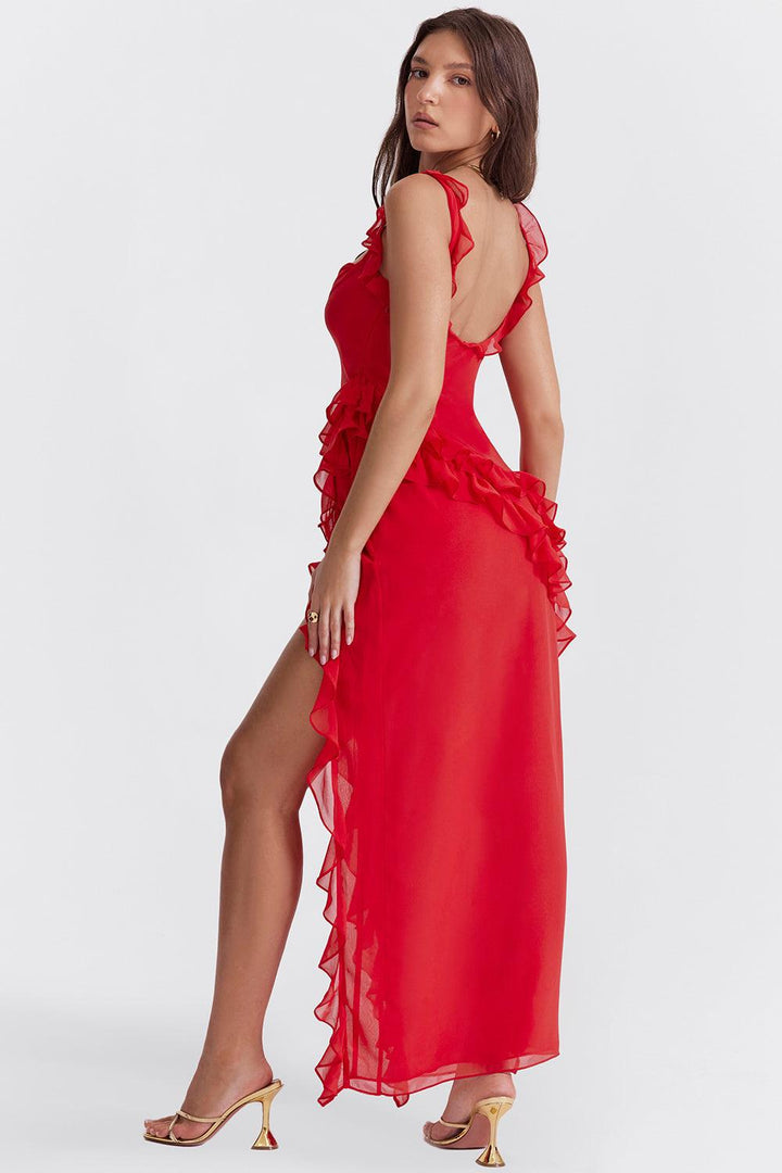 VALENTE® | Maxi Dress with Ruching