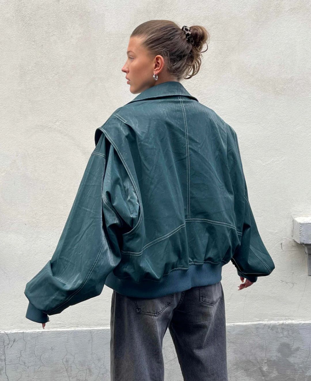 Rosie | Oversized Bomber Jacket