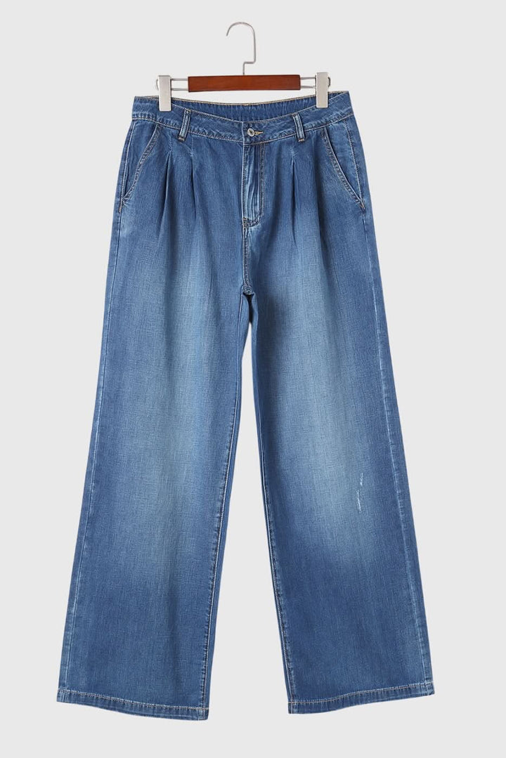 Harper | Wide Leg Denim Pants