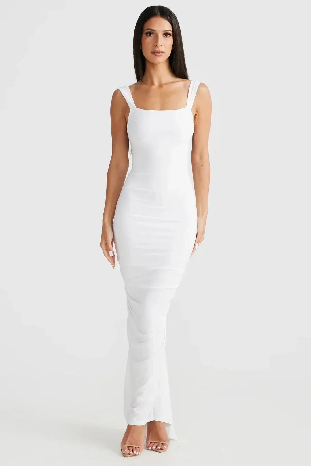 VALENTE® | Backless Long Pleated Dress