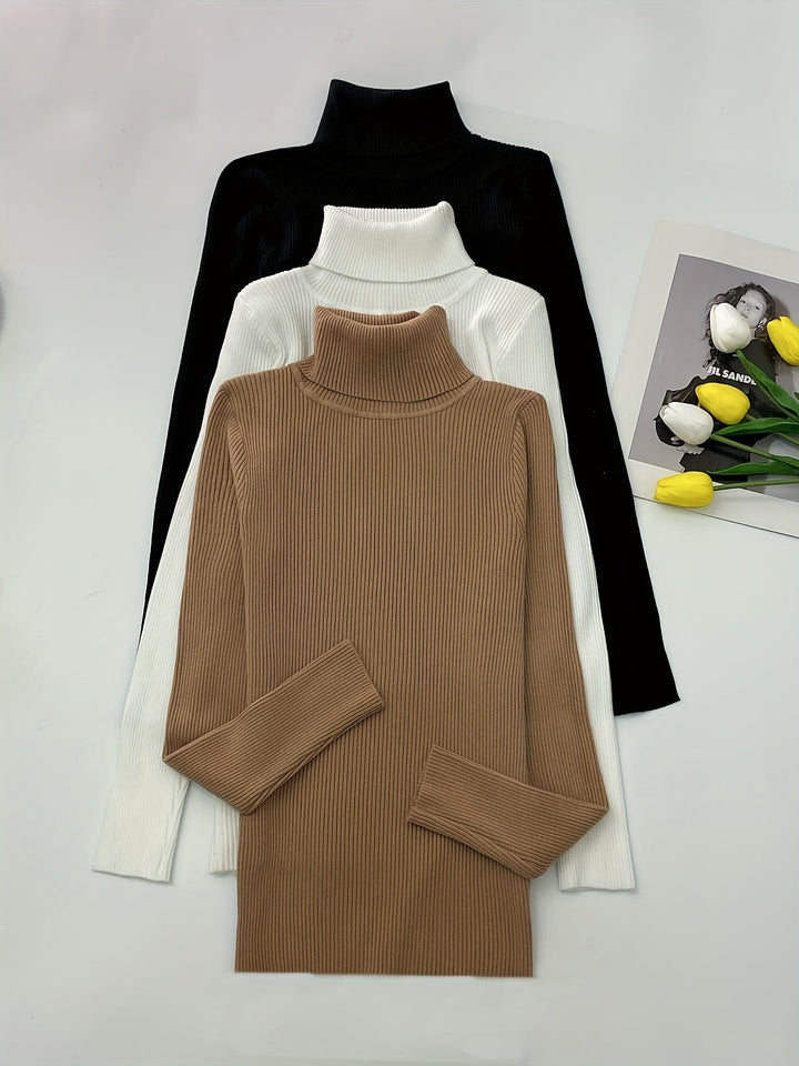 Ava | Knitted Turtlenecks