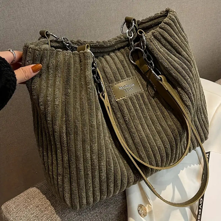 Seline | Cotton Shoulder Bag