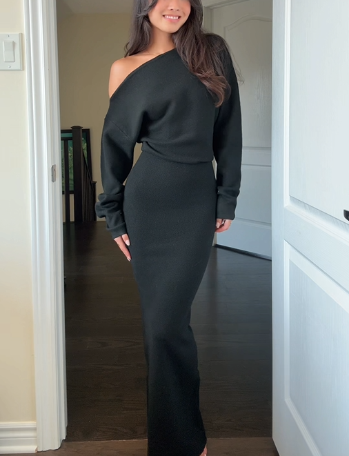 Jade | One-Sleeve Dress
