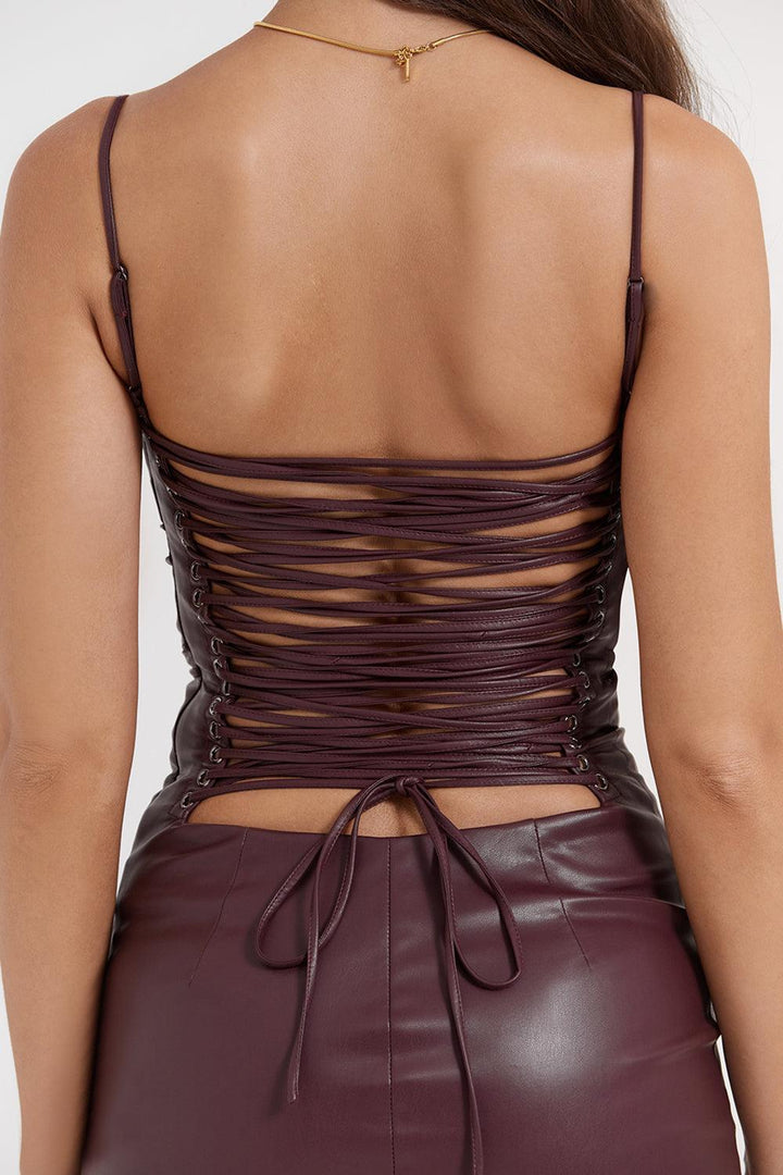 VALENTE® | Luxury Leather Dress