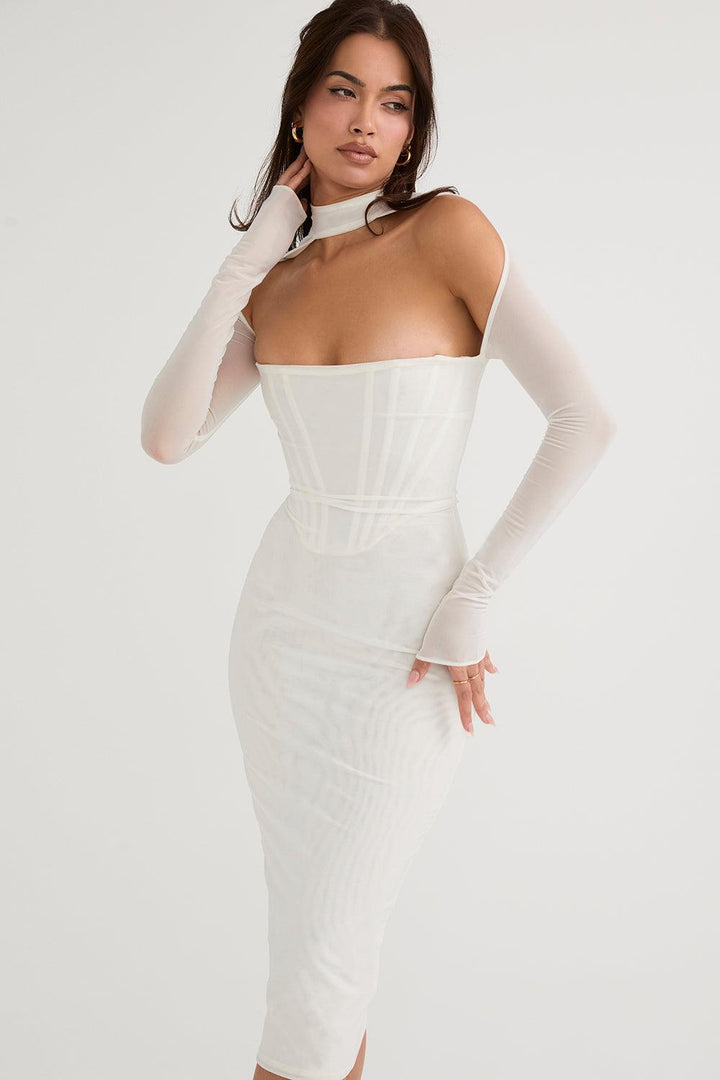 ALENTE® | Corset Midi Dress