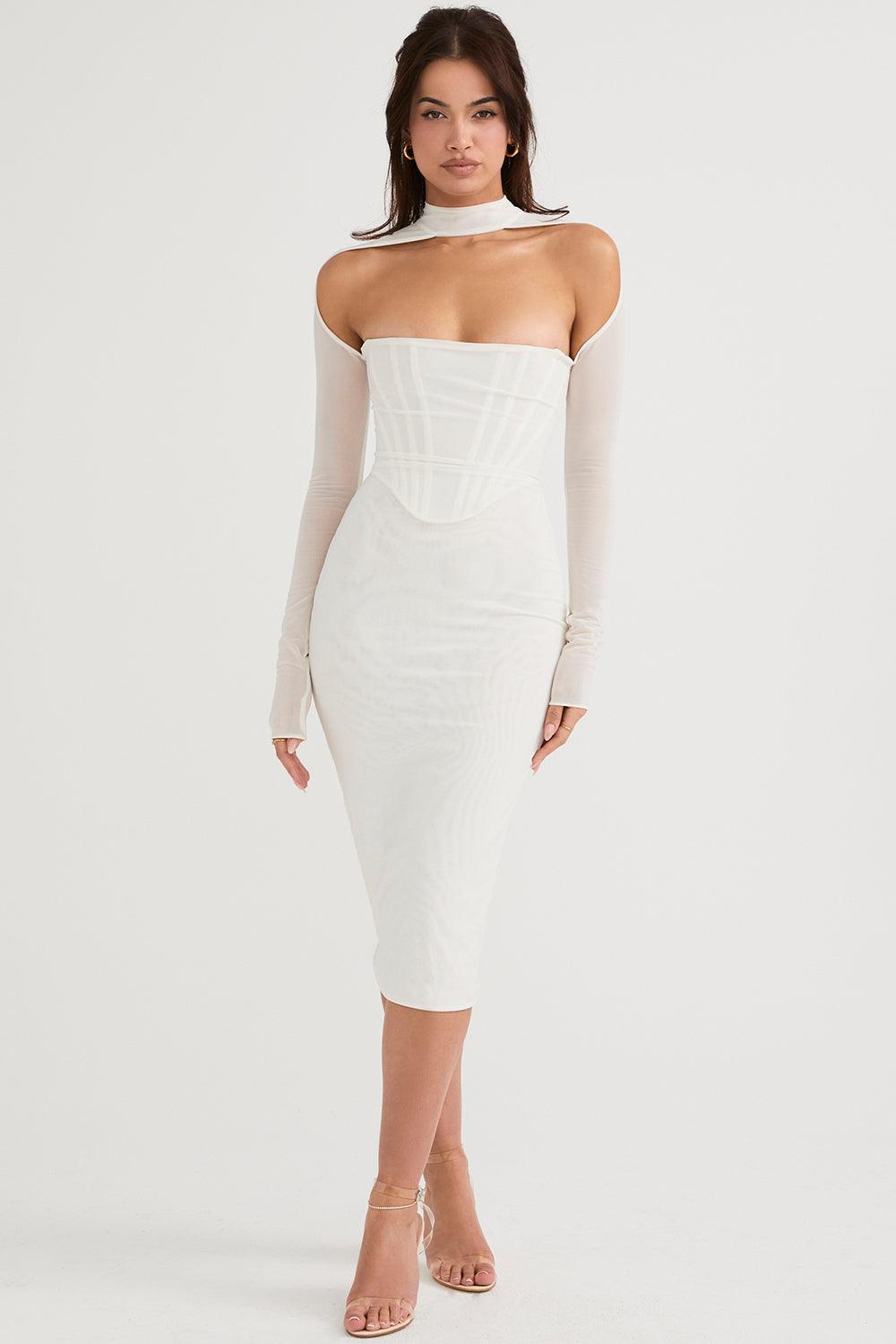 ALENTE® | Corset Midi Dress