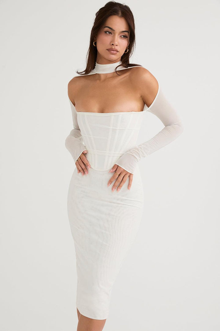 ALENTE® | Corset Midi Dress
