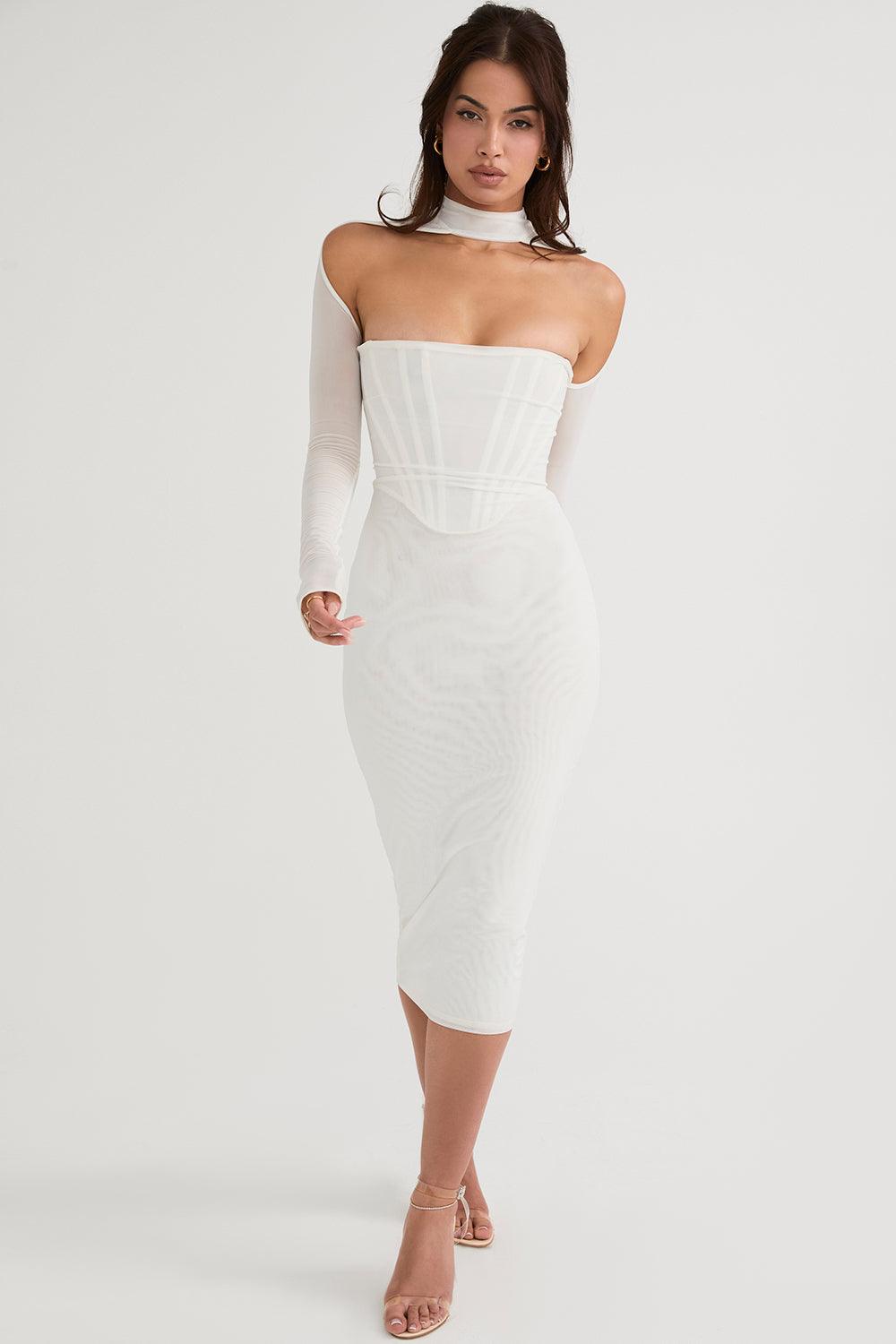 ALENTE® | Corset Midi Dress