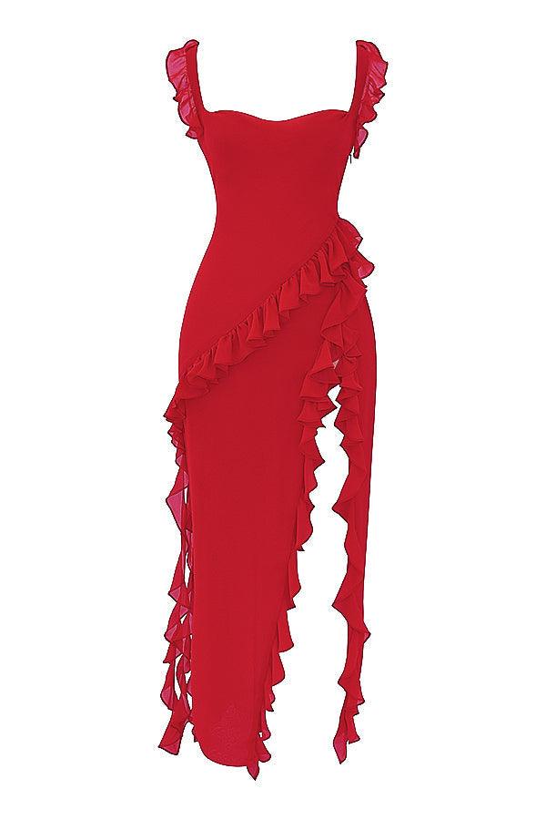VALENTE® | Maxi Dress with Ruching