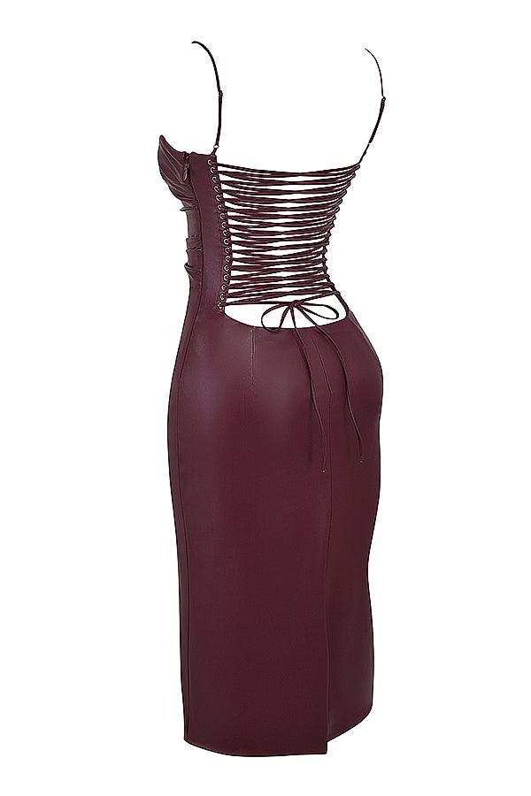 VALENTE® | Luxury Leather Dress