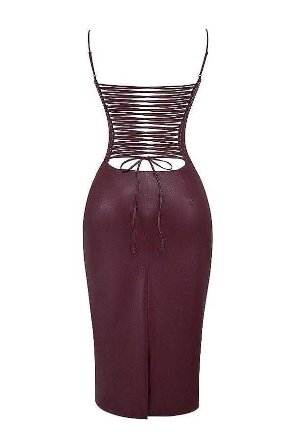 VALENTE® | Luxury Leather Dress